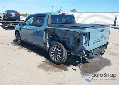 2023 Ford Maverick Lariat из США, поврежденный, VIN 3FTTW8F9XPRA56344